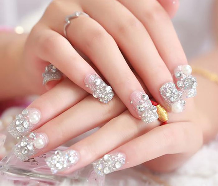 طراحی ناخن عروس