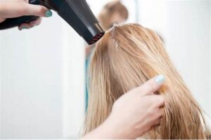 استفاده از سشوار بعد از پروتئین تراپی مو